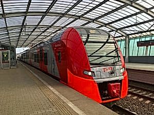 Поезд с QR-кодом запустили на МЦК