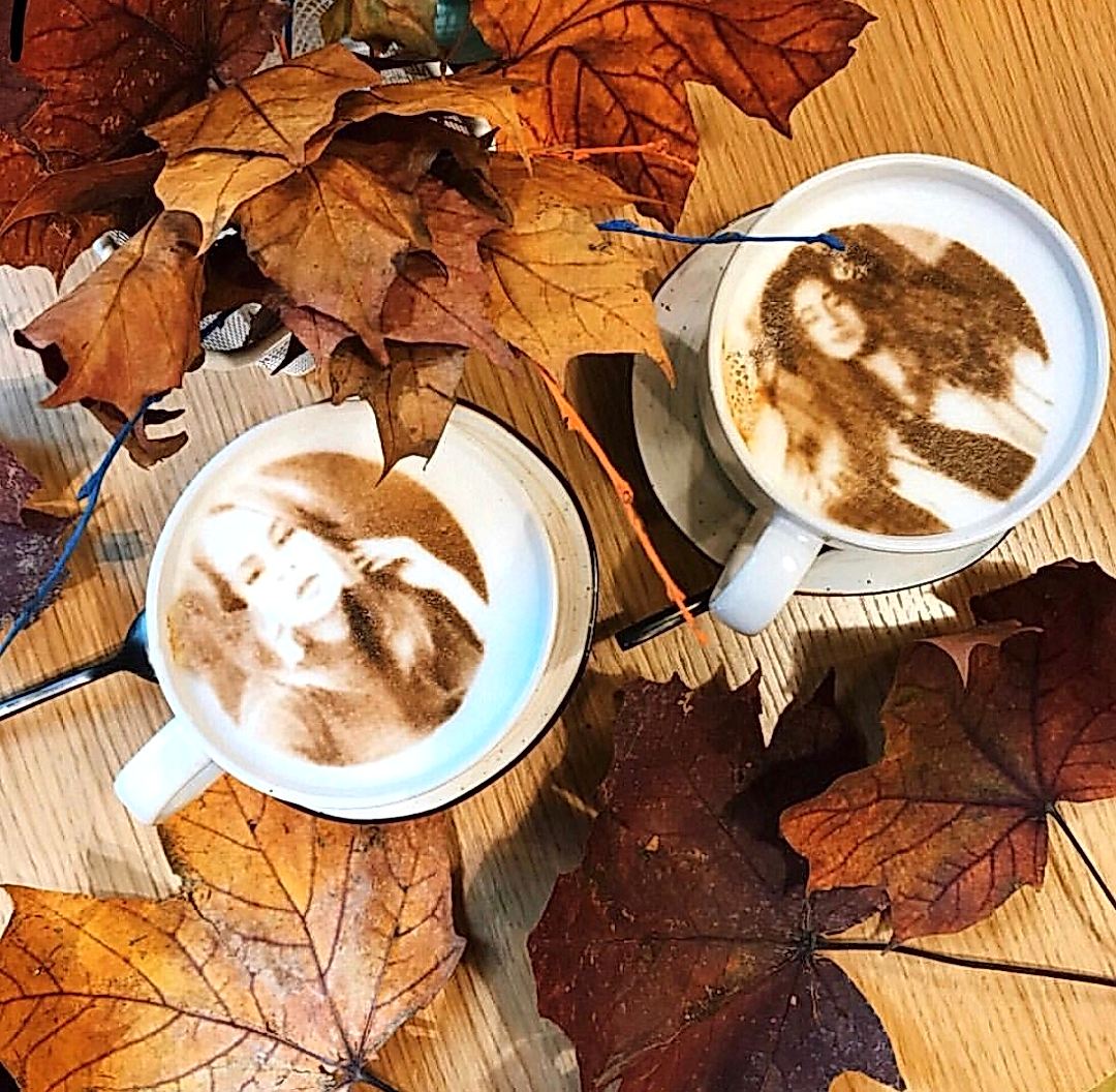 В Алматы открылась сеть заведений, где печатают фотографии на пенке кофе