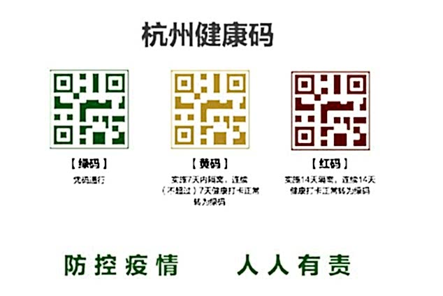 Для защиты от коронавируса Китай приказывает граждан сканировать QR-коды