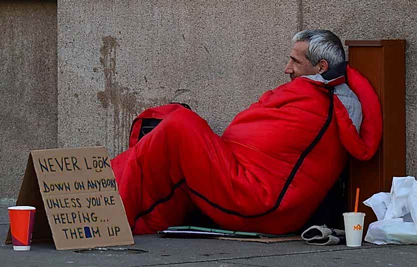 QR-коды могут помочь бездомным в Великобритании